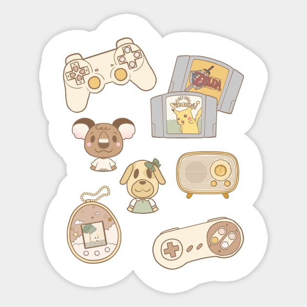 cozy gaming 4 Sticker by littlemoondance